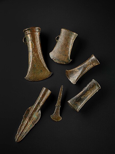 File:Bronze Age tools from the Adabrock hoard.jpg