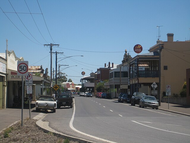 Brooke Street, the town's main street