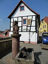 Market fountain