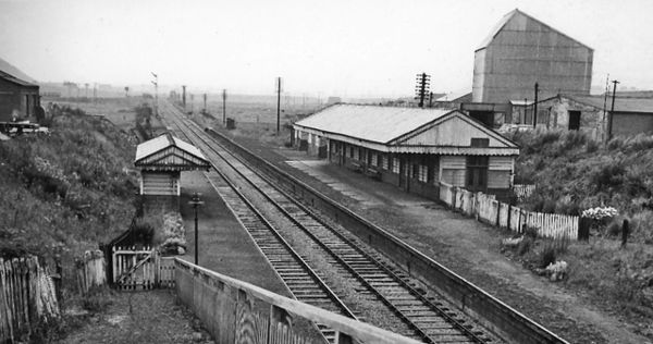 Bucknall & Northwood Station in 1962