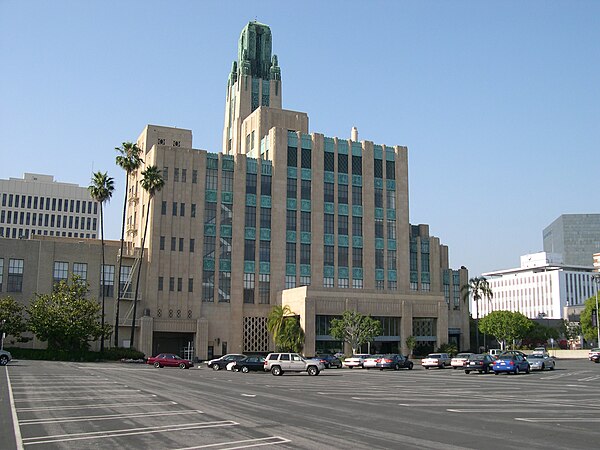 The Bullocks Wilshire Building on the campus of the Southwestern Law School