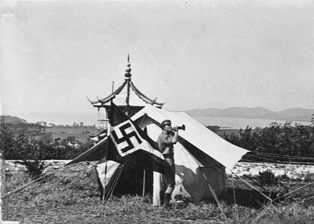 Hitlerjugend camp in China in 1935, with permission of the Government of the Republic of China