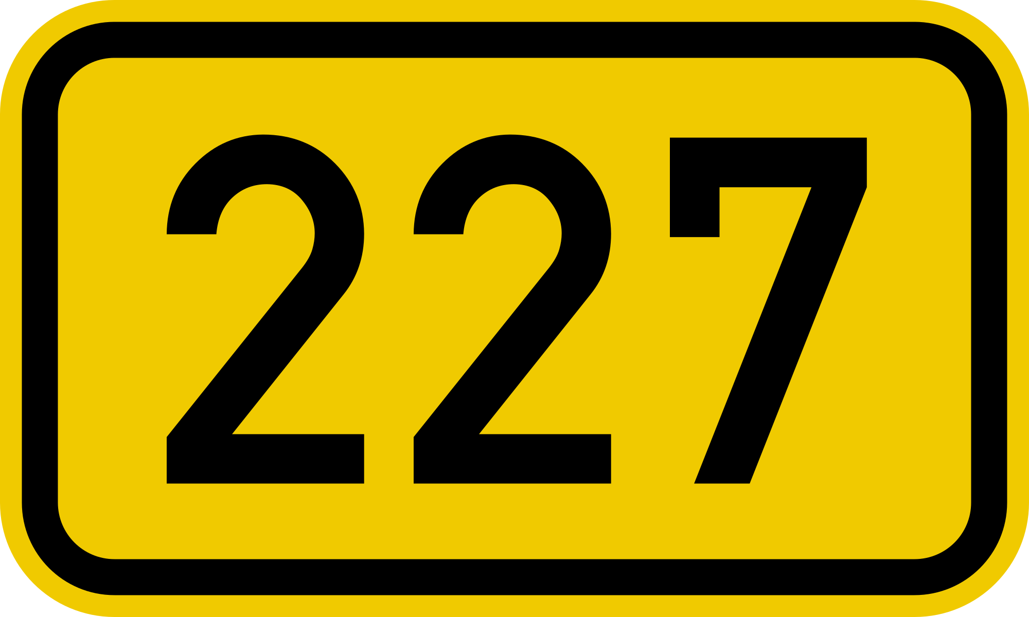 Datei:Bundesstraße 227 number.svg – Wikipedia