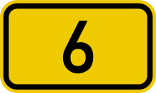 Bundesstraße 6 number.svg
