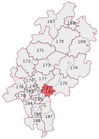 <span class="mw-page-title-main">Hanau (electoral district)</span> Federal electoral district of Germany