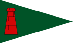 Thumbnail for File:Burgee of Cargreen Yacht Club.svg