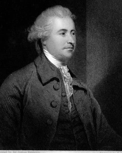 The MP Edmund Burke led the prosecution of Hastings.