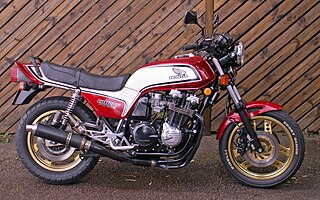 The Honda CB1100F is a standard motorcycle that was made only in 1983 by Honda, based on their line of DOHC air-cooled inline four engines. Honda introduced the similar CB1100 in 2010.