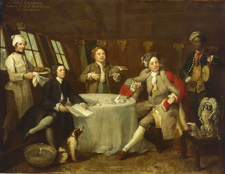 File:Captain Lord George Graham, 1715-47, in his Cabin.jpg