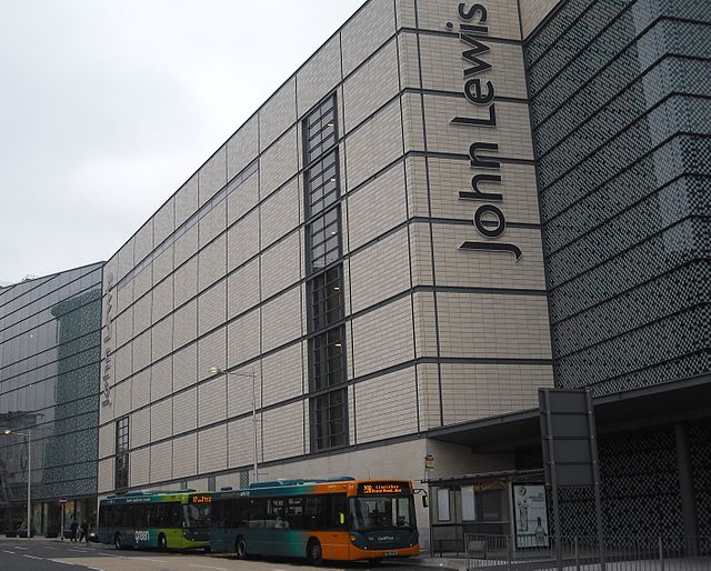 John Lewis store in Cardiff