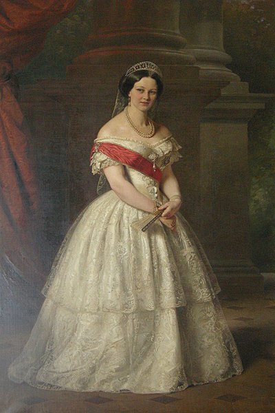 File:Carl Ferdinand Sohn (1806-67) - Marie Alexandrina of Saxe-Altenburg, Queen of Hanover (1818-1907) - RCIN 405098 - Royal Collection.jpg