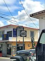 PR-155 south approaching PR-6623 intersection in downtown Morovis