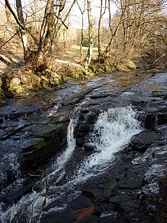 Artle Beck River in Lancashire, England