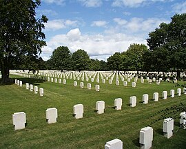 German war cemetery di Champigny-la-Futelaye