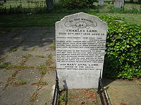 Charles Lamb's Grave.JPG