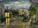 Thumbnail for File:Charles Reiffel - Rainy Evening, 1937.jpg