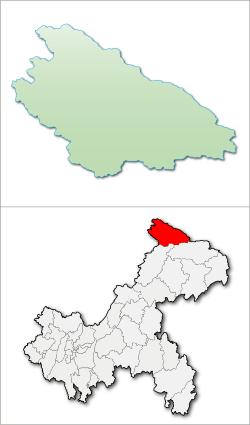 城口县的地理位置