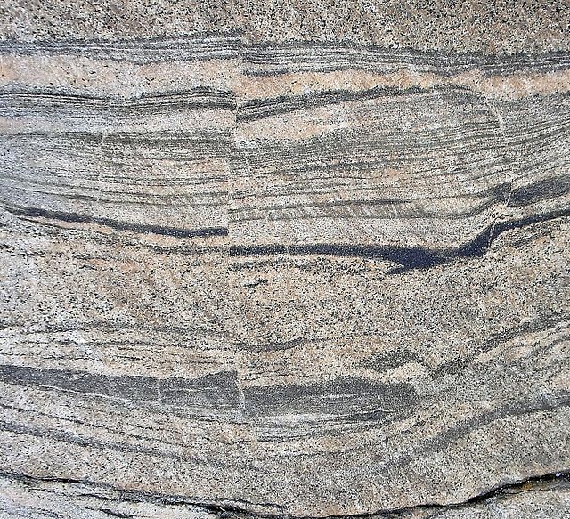 Metamorphic rock, Nunavut, Canada