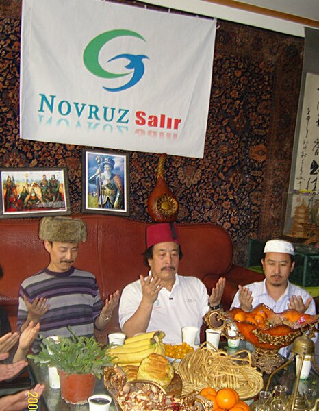 Salars celebrating Novruz in China