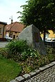 Čeština: Památník na náměstí v Chodové Plané English: A monument at the main square in Chodová Planá