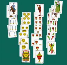 Como se juega al cinquillo con las cartas españolas