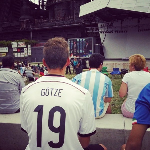 File:Come down to @steelstacks and join -GER and -ARG fans at -LVSoccerfest for the -WorldCupFinal -bethlehem -lehighvalley (14645434562).jpg