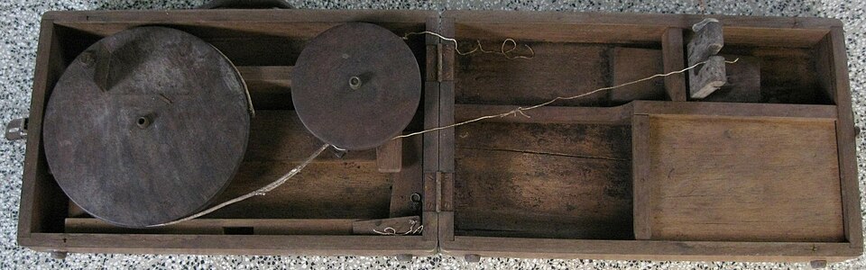 Flax Spinning Wheel  Science Museum Group Collection