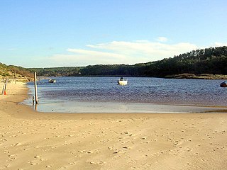 Le courant de Contis, à hauteur de Contis-Plage