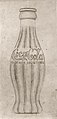 Původní designová láhev na Coca-Colu, Earl R. Dean, 1915