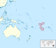 Situació de les Illes Cook