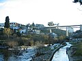 Término do Parque Corgo, junto à Ponte Metálica.