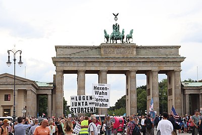 Proteste gegen Schutzmaßnahmen zur COVID-19-Pandemie in Deutschland
