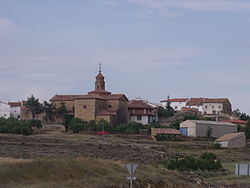 Skyline of Cortes de Aragón (Teruel)