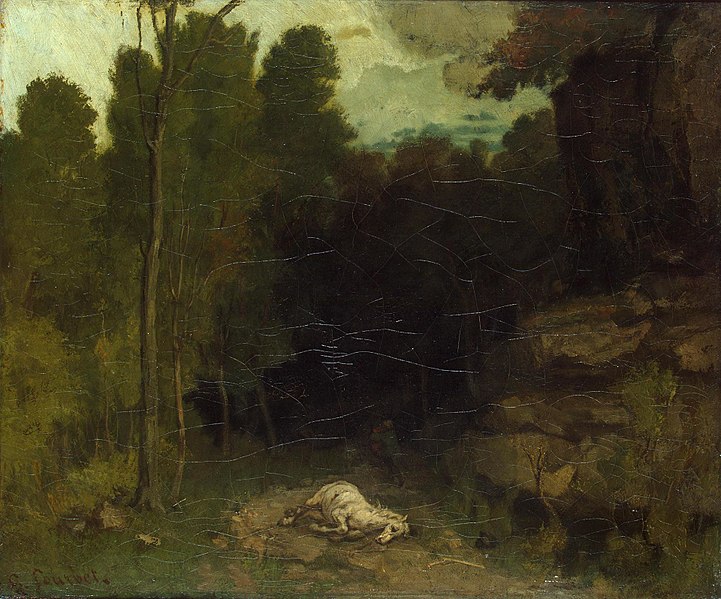 File:Courbet - Landscape with a dead horse - Hermitage.jpg