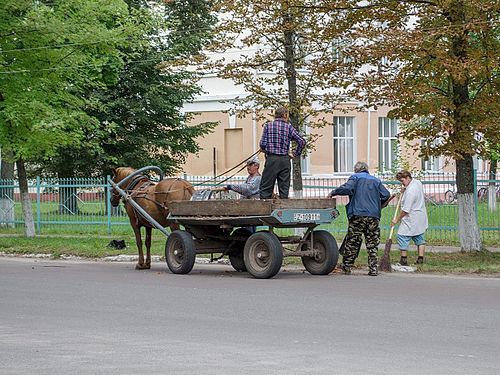 Creative garbage truck