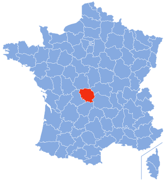 Location of Creuse in France Creuse-Position.svg