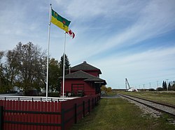 Cudworth Heritage Museum Eski CN istasyonu