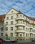 Apartment building in closed development