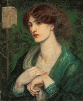 Dante Gabriel Rossetti The Salutation of Beatrice 1869.jpg
