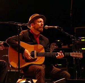 David Watson performing at the Royal Festival Hall, December 2013