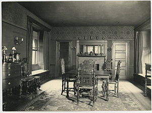The Dining Room before the Lounge was added, 1904.