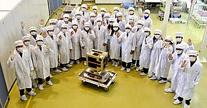 Diwata-1 Omsætning i Tsukuba, Japan 1.jpg