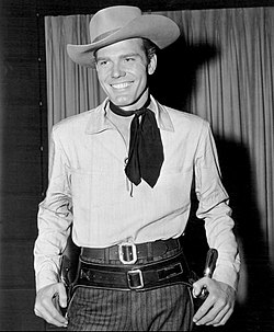 Donald May as Sam Colt, Jr., in 1959 Donald May Colt 45 1960.jpg