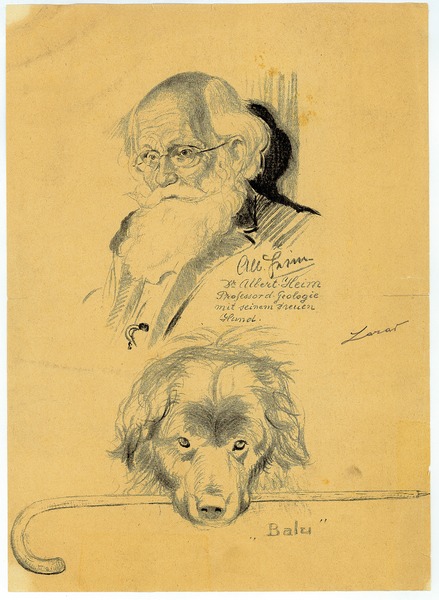 File:ETH-BIB-Heim, Albert (1849-1937) mit Hund und Spazierstock-Portrait-Portr 10612.tif