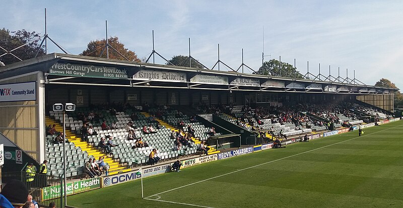 File:East Stand at Huish Park, Yeovil.jpg