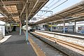 駅ホーム（2022年5月）