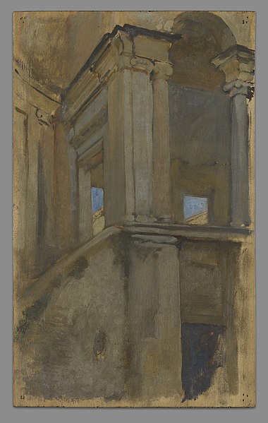 File:Edwin Austin Abbey - Architectural study - 1937.2662 - Yale University Art Gallery.jpg