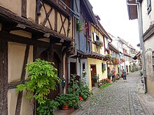 Maisons à colombages, rue du Rempart-Sud