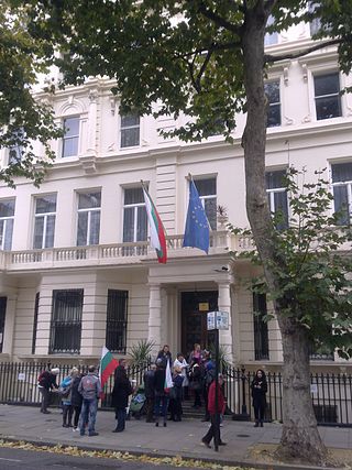 <span class="mw-page-title-main">Embassy of Bulgaria, London</span>