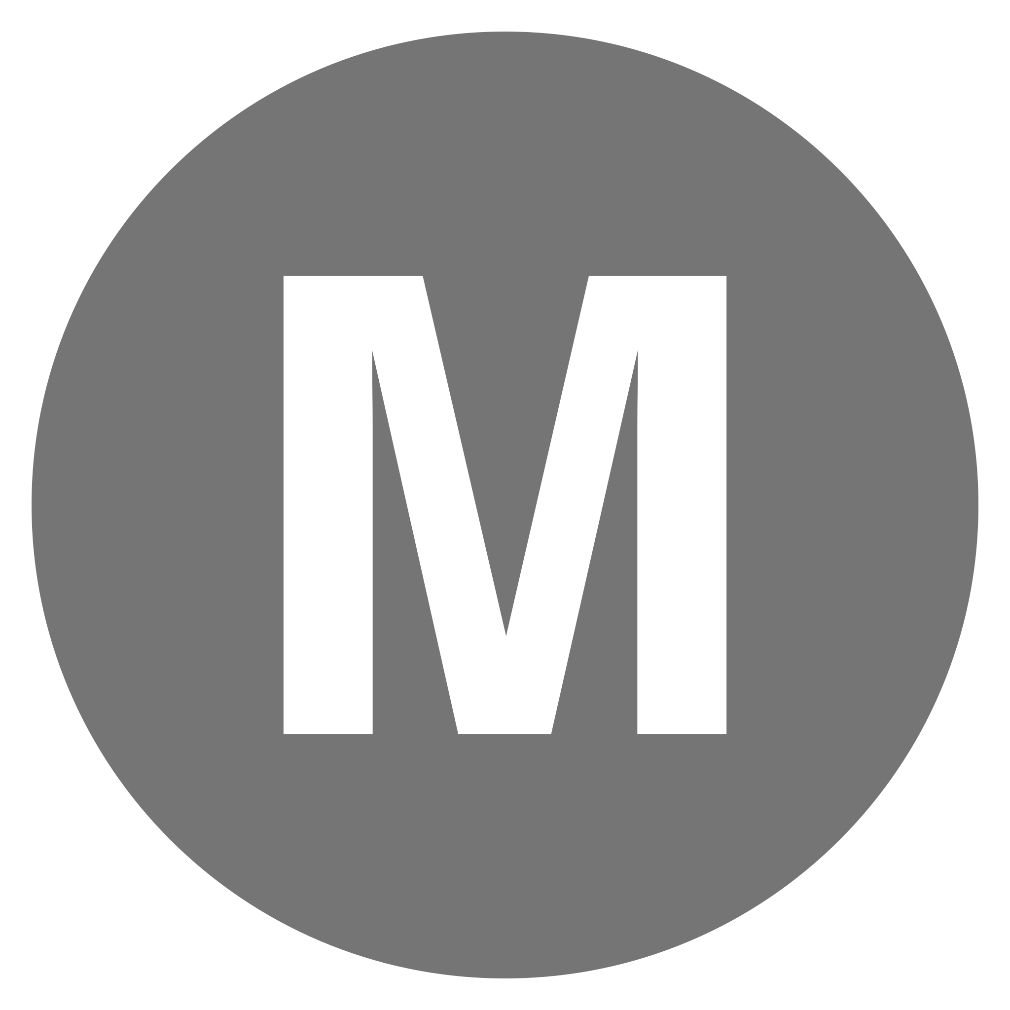 Download File Eo Circle Grey Letter M Svg Wikimedia Commons